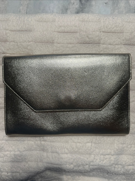 Halogen Handbags - Halogen Gold Metallic Envelope Clutch